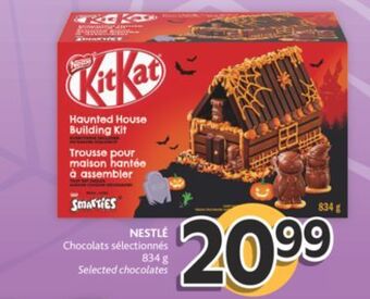 Brunet Nestlé chocolats sélectionnés offer