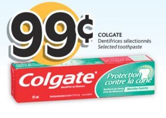Brunet Colgate dentifrices sélectionnés offer