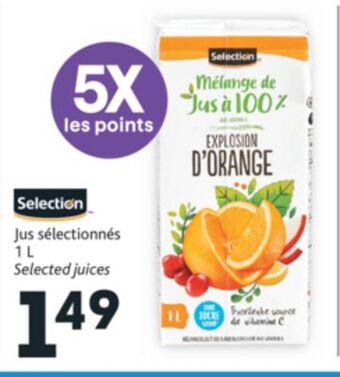 Brunet Selection jus sélectionnés offer