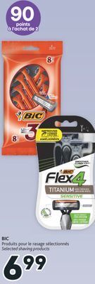 Brunet Bic produits pour le rasage sélectionnés offer