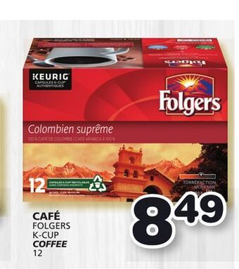 Marches Tradition Folgers k-cup coffee offer