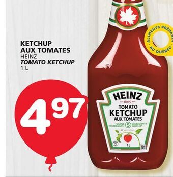 Marches Tradition Heinz tomato ketchup offer