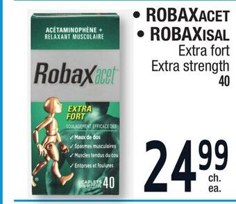Jean Coutu Robaxacet, robaxisal extra strength offer