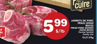 Marches Tradition Fresh pork shanks (osso buco) offer