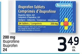 Jean Coutu Personnelle 200 mg ibuprofen offer