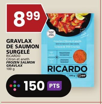 Rachelle-Bery Grocery Ricardo frozen salmon gravlax offer