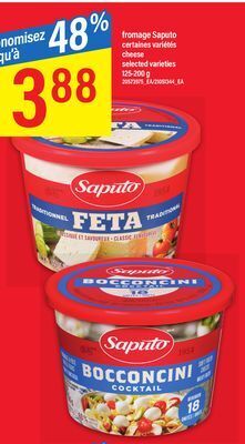 Maxi Fromage saputo 125-200 g offer