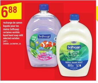 Maxi Recharge de savon liquide pour les mains softsoap offer