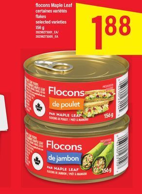 Maxi Flocons maple leaf, 156 g offer