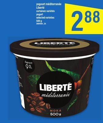 Maxi Yogourt méditerranée liberté, 500 g offer