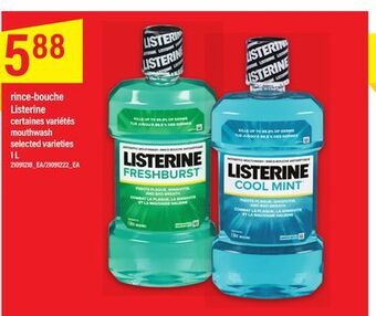 Maxi Rince-bouche listerine 1 l offer