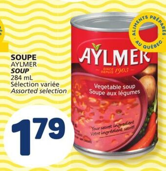 Marché Bonichoix Aylmer soup offer