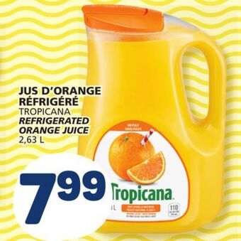 Marché Bonichoix Tropicana refrigerated orange juice offer