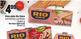 Provigo Thon pâle rio mare, 3x80 g offer