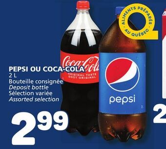 Marché Bonichoix Pepsi or coca-cola offer