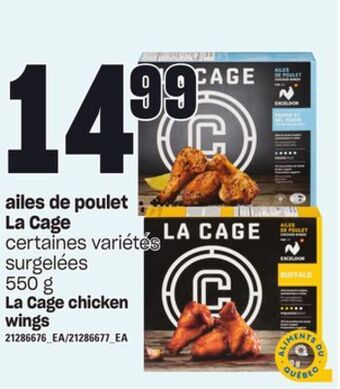 Provigo Ailes de poulet la cage, 550 g offer