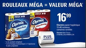 Provigo Charmin papier hygiénique, 12=48 rouleaux offer