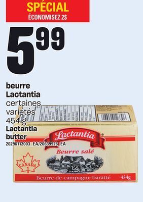 Provigo Beurre lactantia, 454 g offer