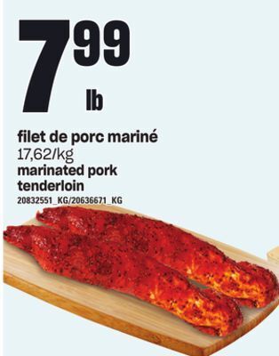 Provigo Filet de porc mariné offer