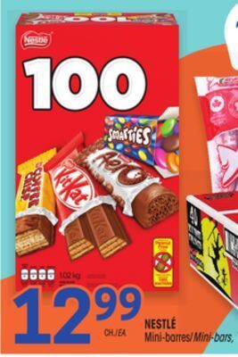 Uniprix Nestlé mini-barres/mini-bars offer