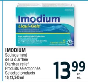 Jean Coutu Imodium diarrhea relief offer