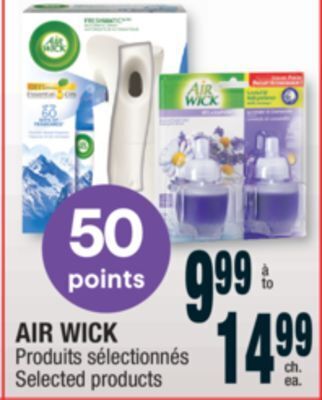 Jean Coutu Air wick selected products offer