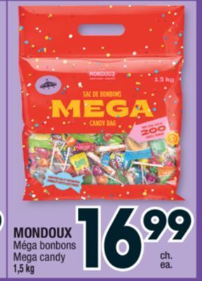 Jean Coutu Mondoux mega candy offer