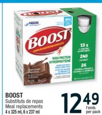 Jean Coutu Boost meal replacements offer