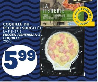 Marché Bonichoix La fisherie frozen fisherman's coquille offer