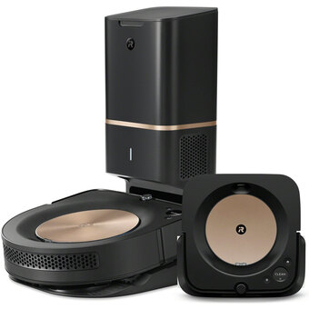 Best Buy Irobot roomba s9+ robot vacuum with irobot braava jet m6 robot mop - black - only at best buy offer