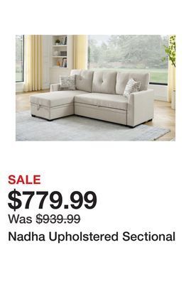 Wayfair Nadha upholstered sectional offer