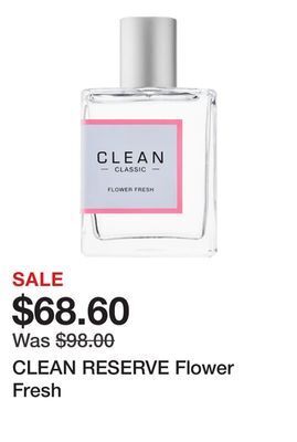Sephora Clean reserve flower fresh offer