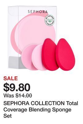 Sephora Sephora collection total coverage blending sponge set offer