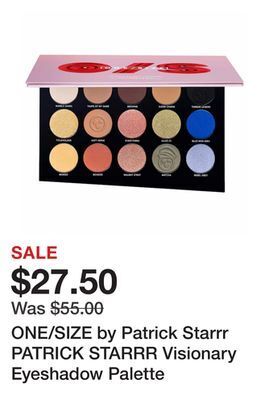 Sephora One/size by patrick starrr patrick starrr visionary eyeshadow palette offer