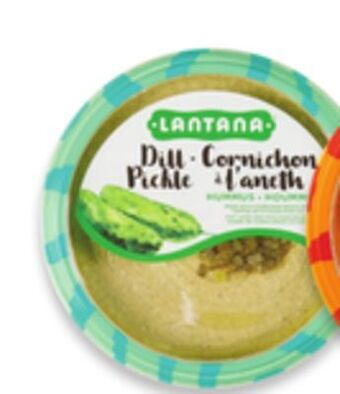Walmart Lantana topped hummus offer