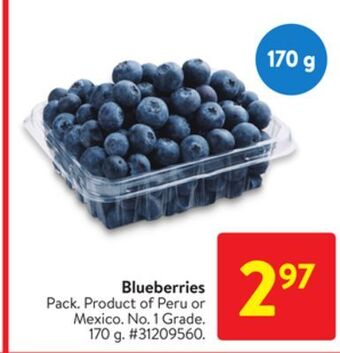 Walmart Blueberries offer
