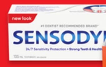 Walmart Sensodyne 135 ml value size toothpaste offer