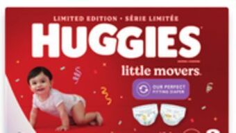 Walmart Huggies snug & dry, little movers or little snugglers mega colossal diapers offer