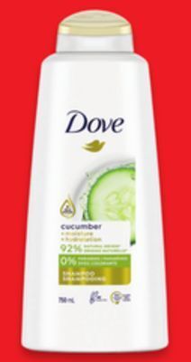 Walmart Dove or dove men+care shampoo or conditioner offer