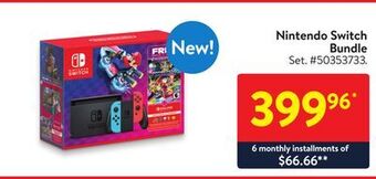 Walmart Nintendo switch bundle offer
