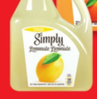 Walmart Simply lemonade offer