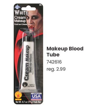 Makeup blood tube