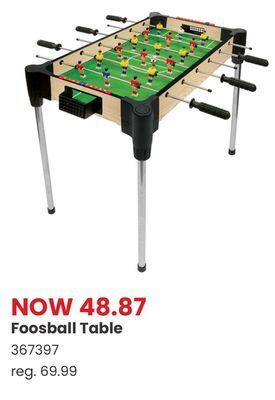 Toys R us Foosball table offer