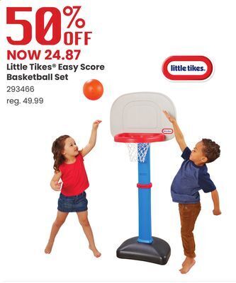 Toys R us Little tikes easy score basketball set offer