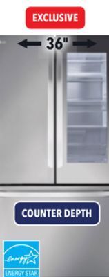 Lowe's Lg 27 cu. ft. refrigerator offer