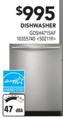Lowe's Frigidaire gallery dishwasher offer