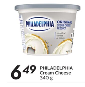 Sobeys Cream cheese offer