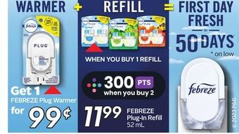 Sobeys Plug-in refill offer
