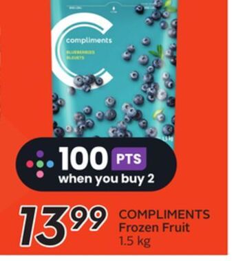 Sobeys Frozen fruit offer