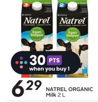 Sobeys Organic milk offer